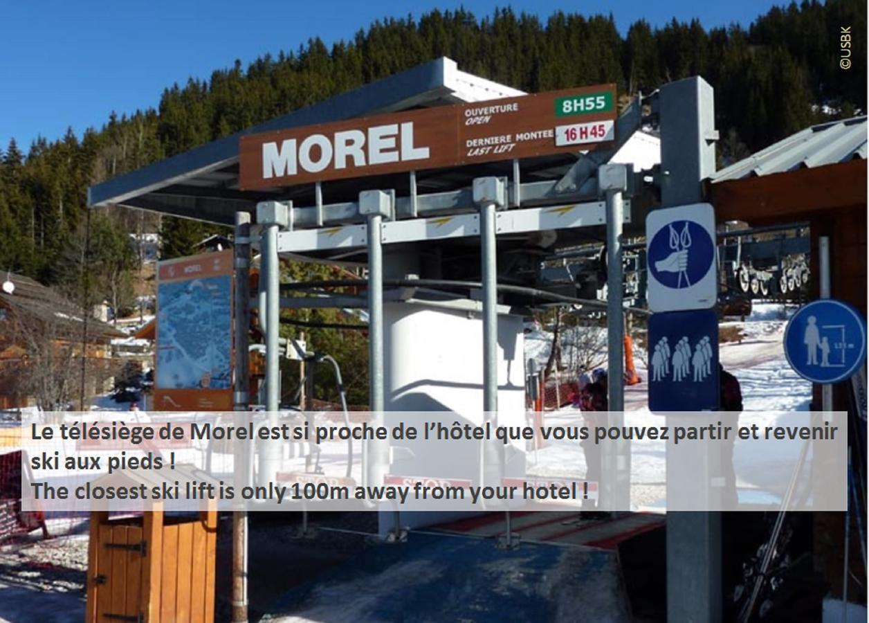 Hotel Le Chamois D'Or, Ussim Vacances Мерибел Екстериор снимка